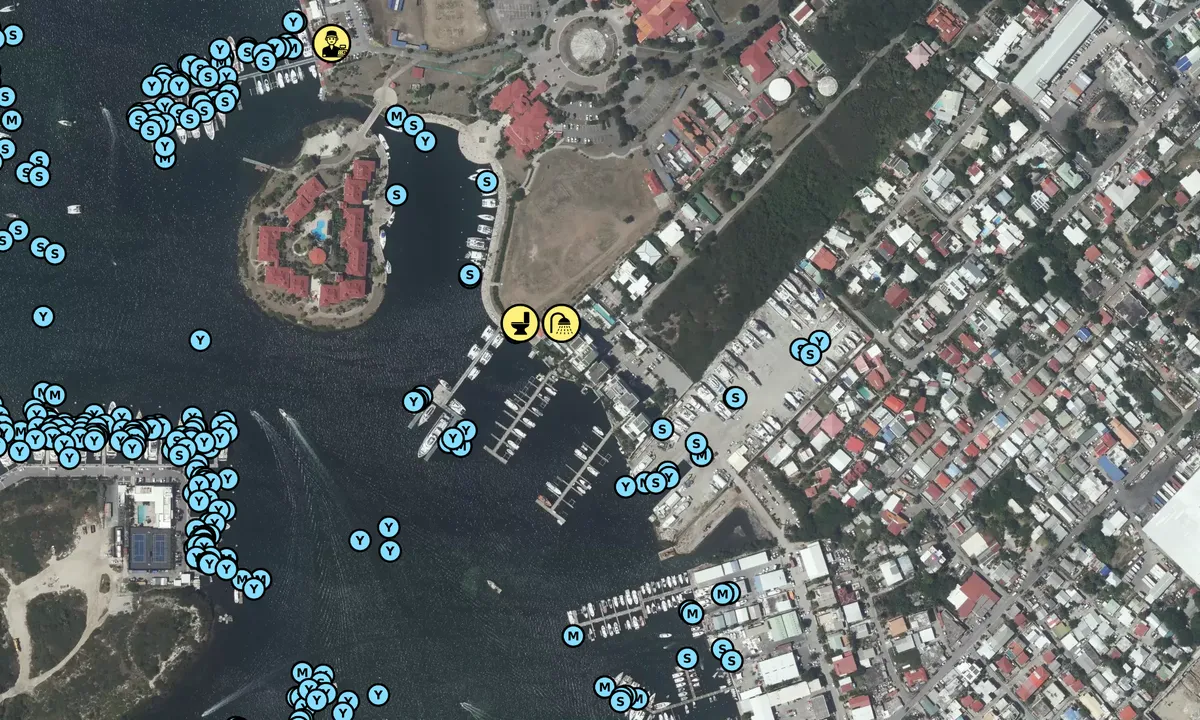 Satelite image of Bobby's Mega Yard