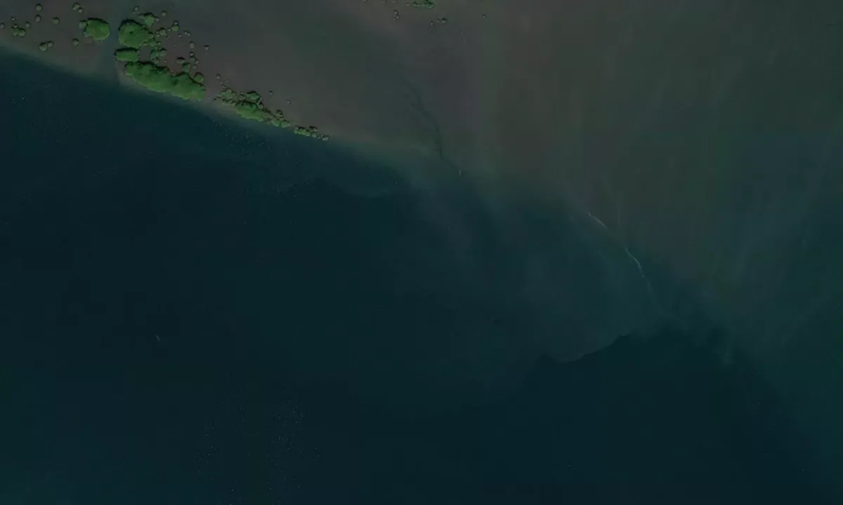 Satelite image of Boca Brava