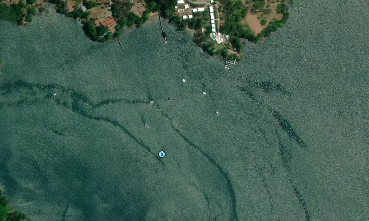 Satelite image of Boca Chica - Bay
