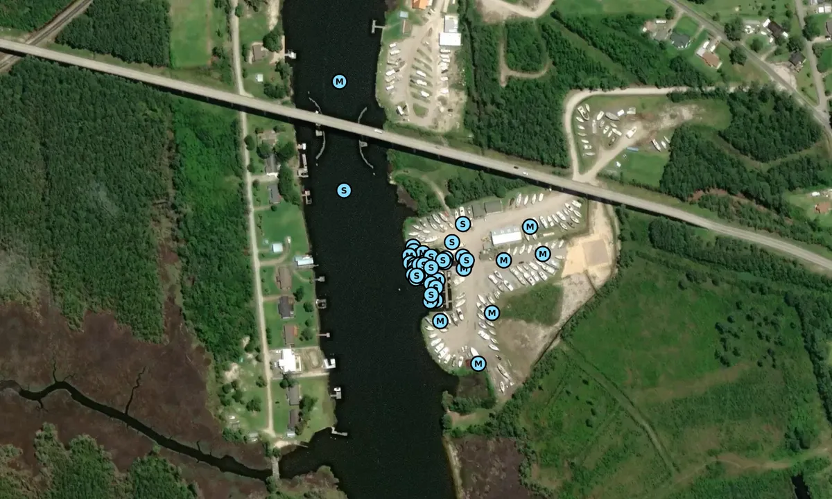 Satelite image of Bock Marine - Carteret