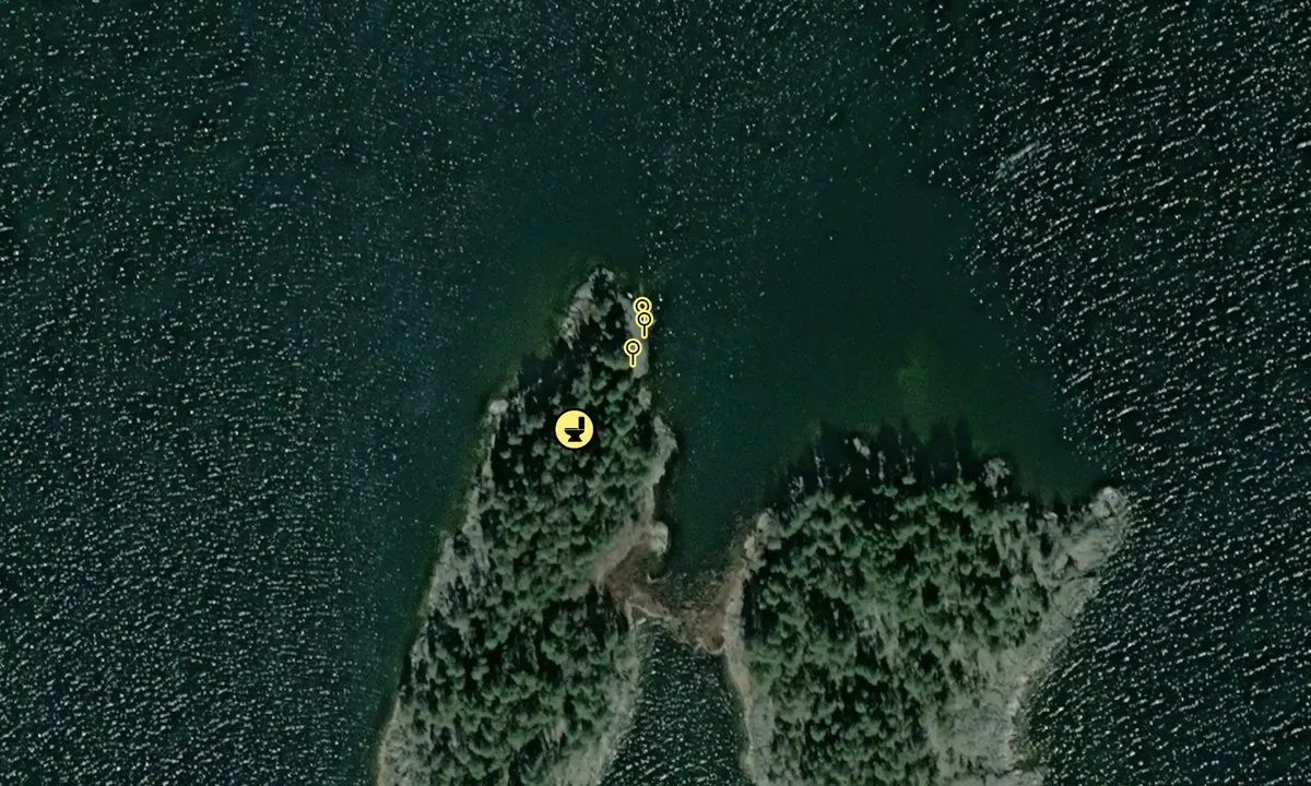 Satelite image of Bockholmen - Vålberg