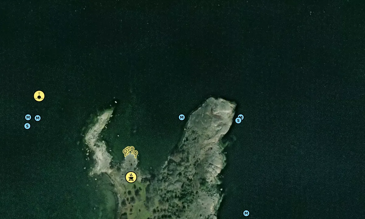 Satelite image of Bockö - Norra