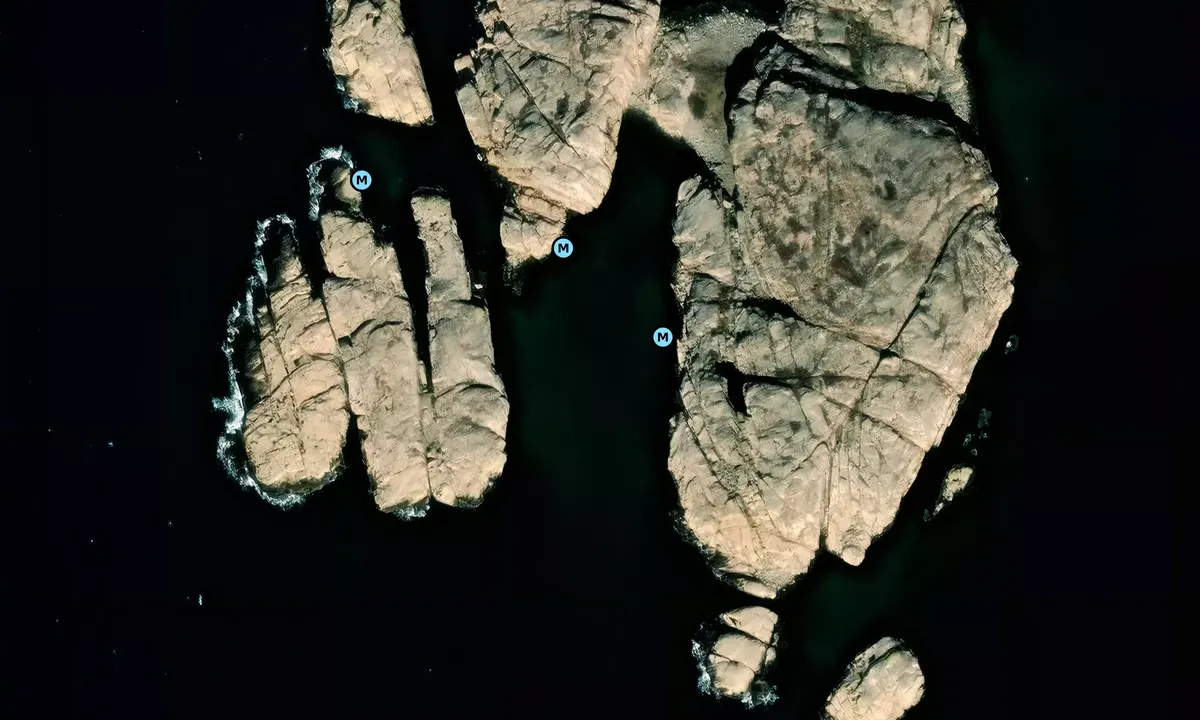 Satelite image of Bogen - Fjällbacka skärgård