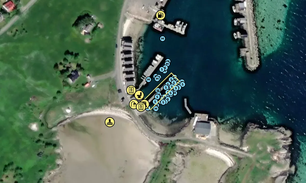 Satelite image of Bolga Brygge