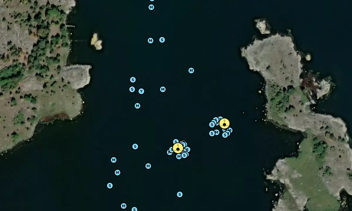 Satelite image of Bollö North - SXK Blekinge bouy