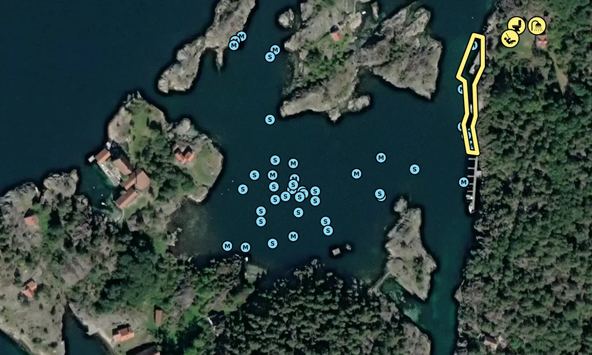 Satelite image of Bommen - Pjolter Bay