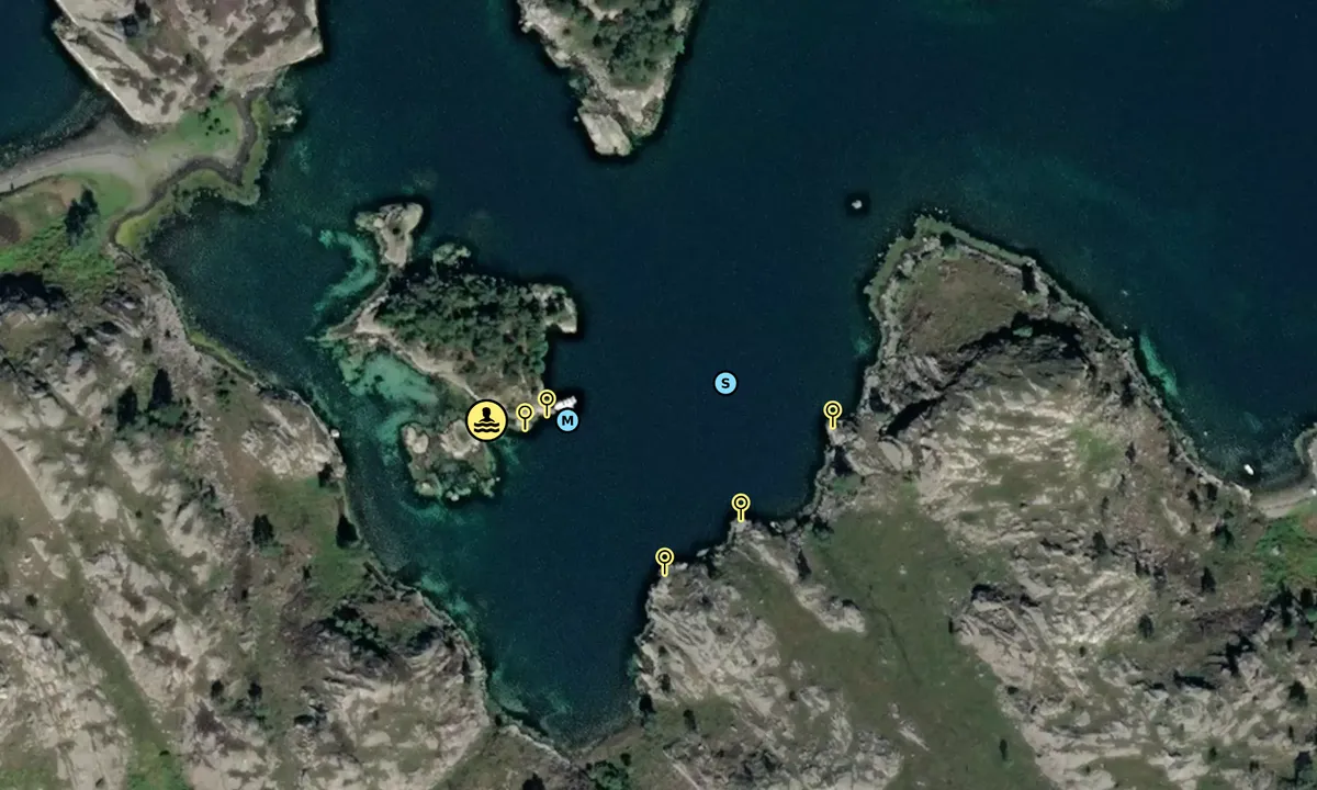 Satelite image of Bondeholmen