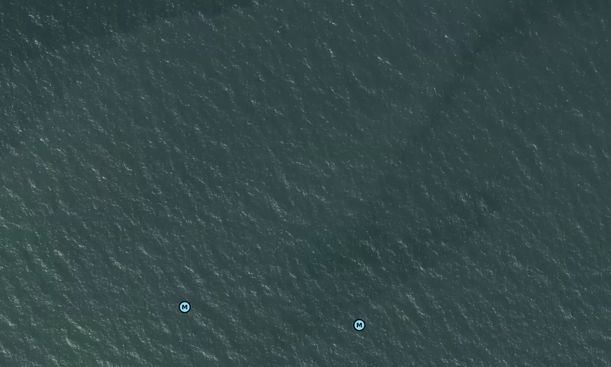 Satelite image of Bønnerup anchorage