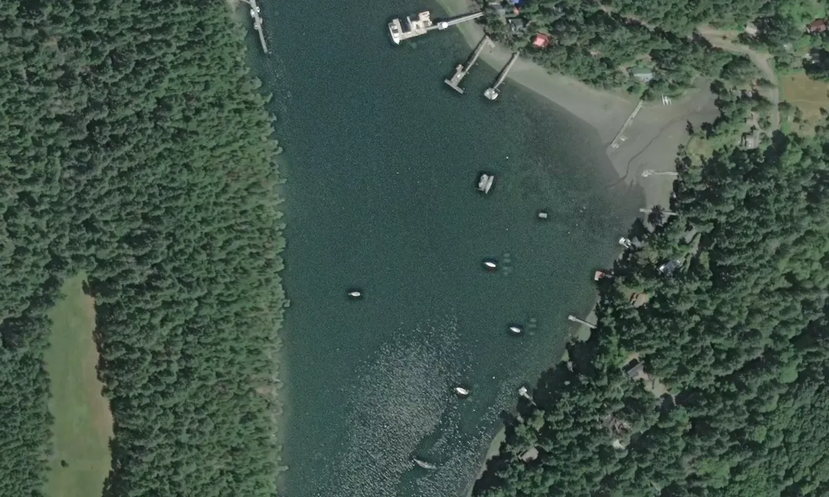 Flyfoto av Boot Cove