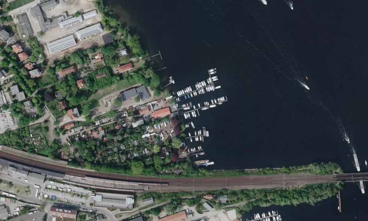Satelite image of Bootshaus Ditze