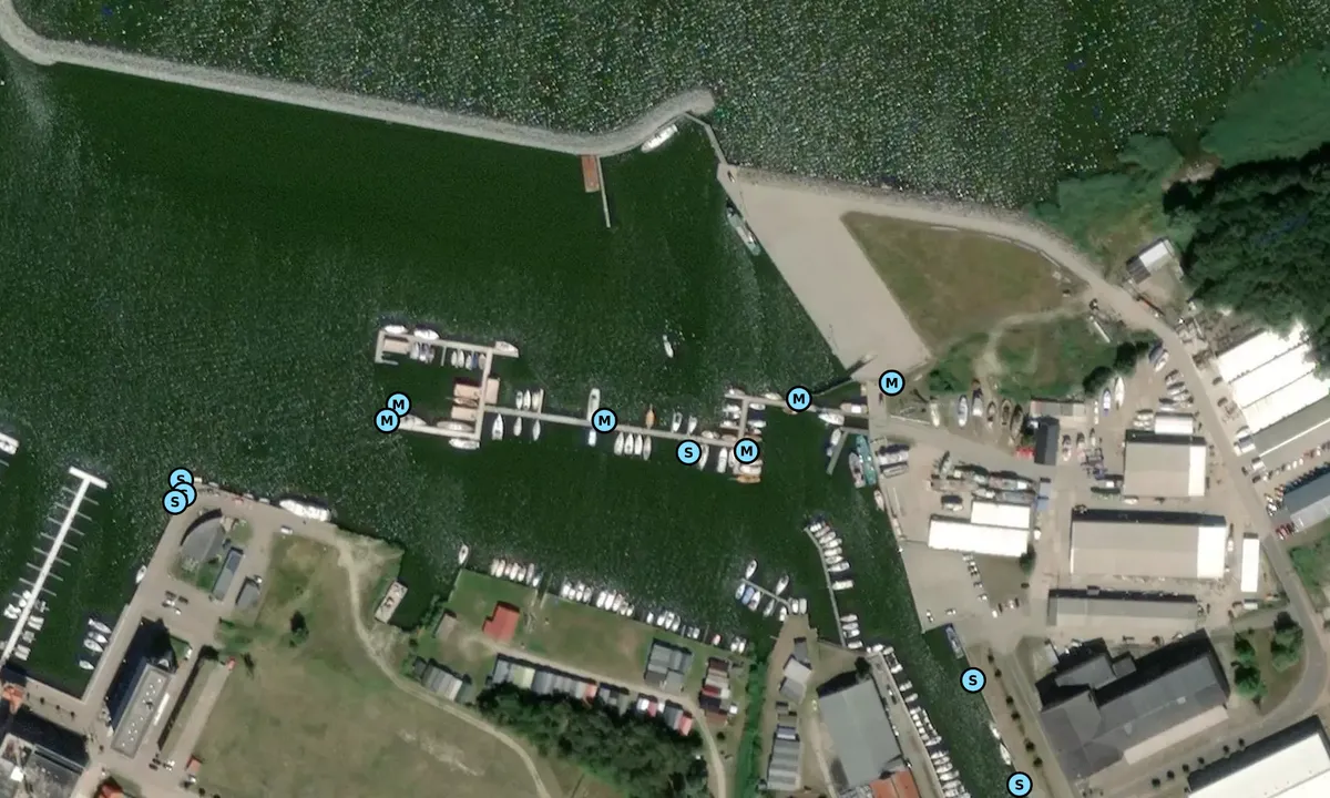 Satelite image of Bootswerft Rammin Bootswerft