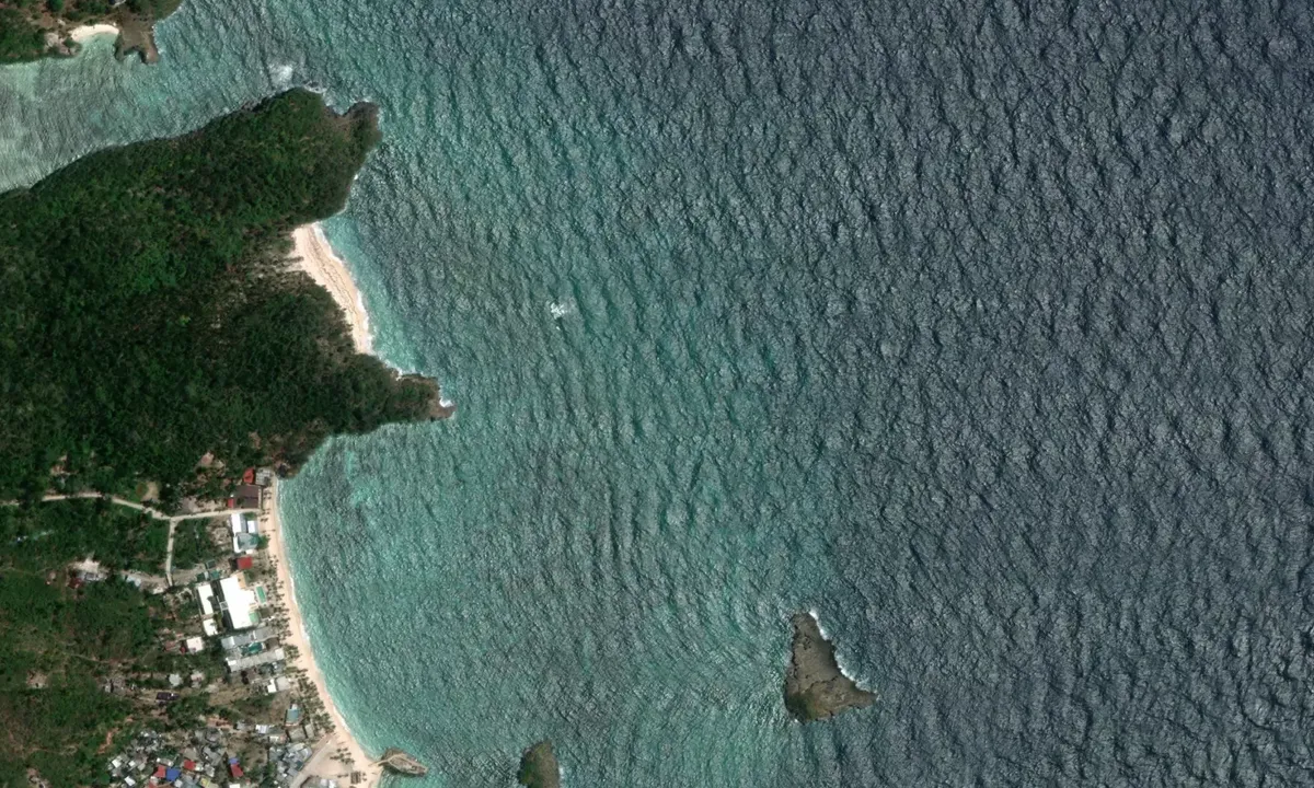 Flyfoto av Boracay South East