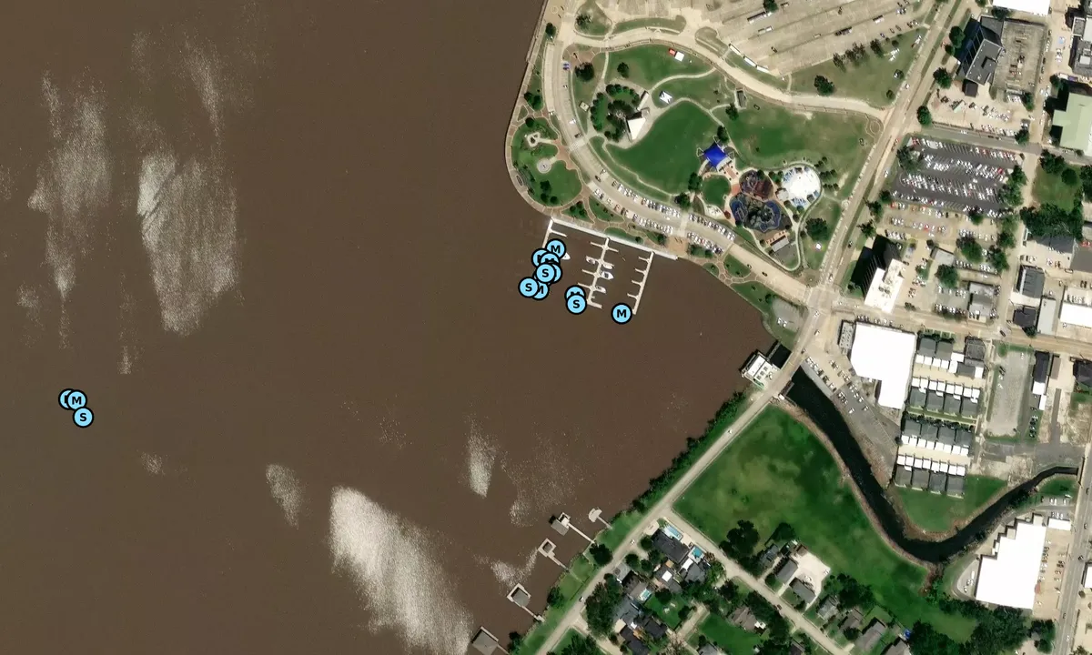 Satelite image of Bord Du Lac Marina