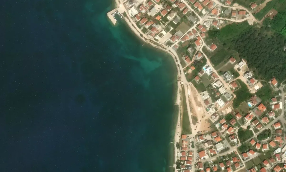 Satelite image of Borik