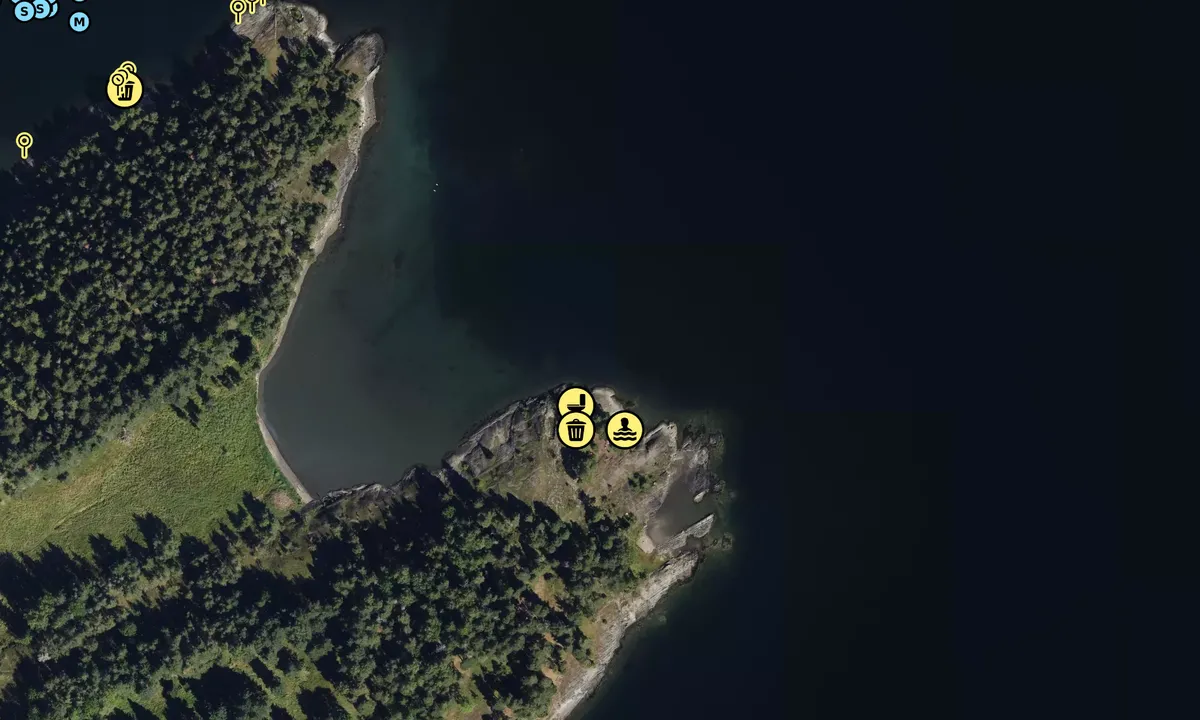 Satelite image of Borøya Nord