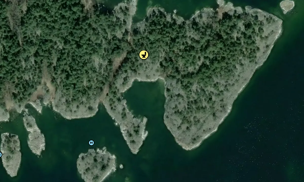 Satelite image of Böteskobben