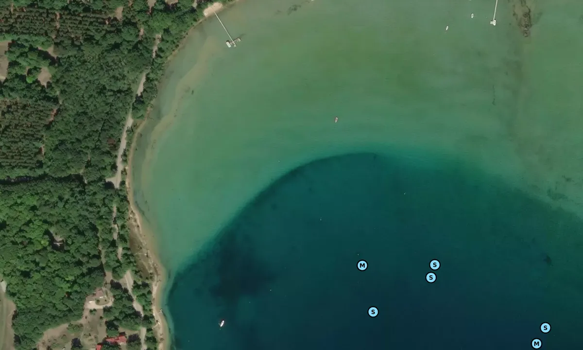 Satelite image of Bowers Harbor