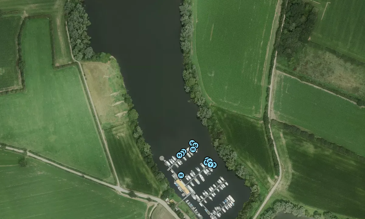 Satelite image of Boxmeer Marina