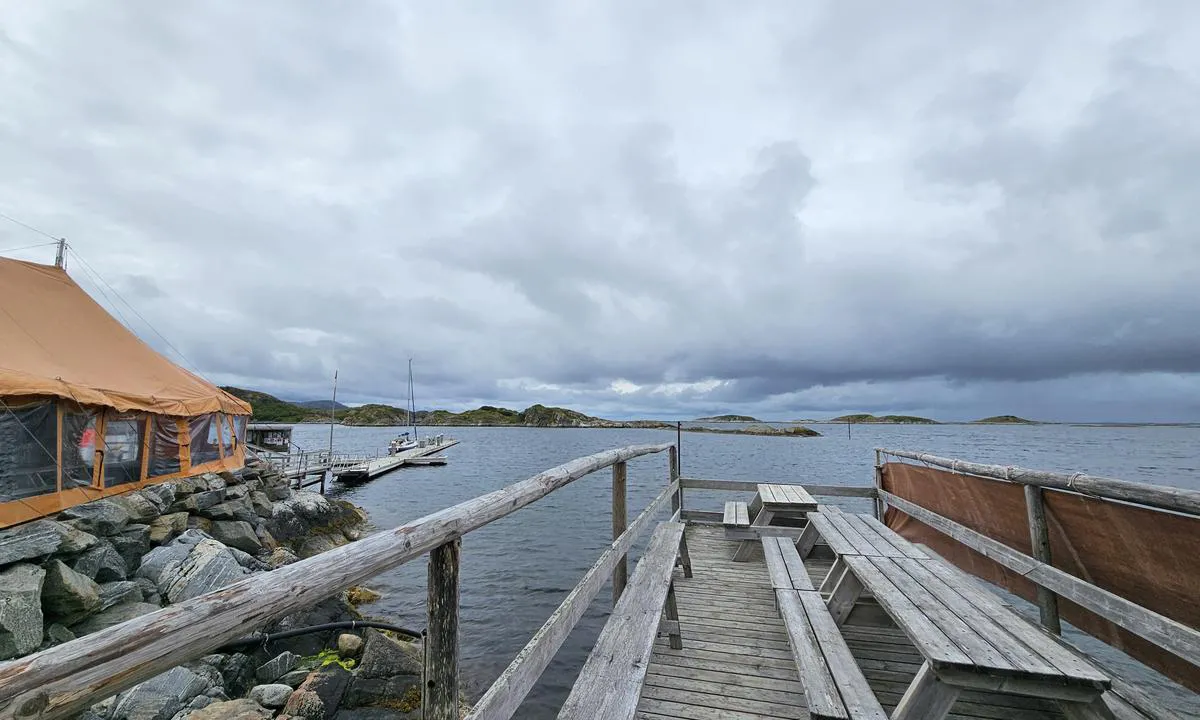 Brakstad Hamn: Bilde fra pøbben