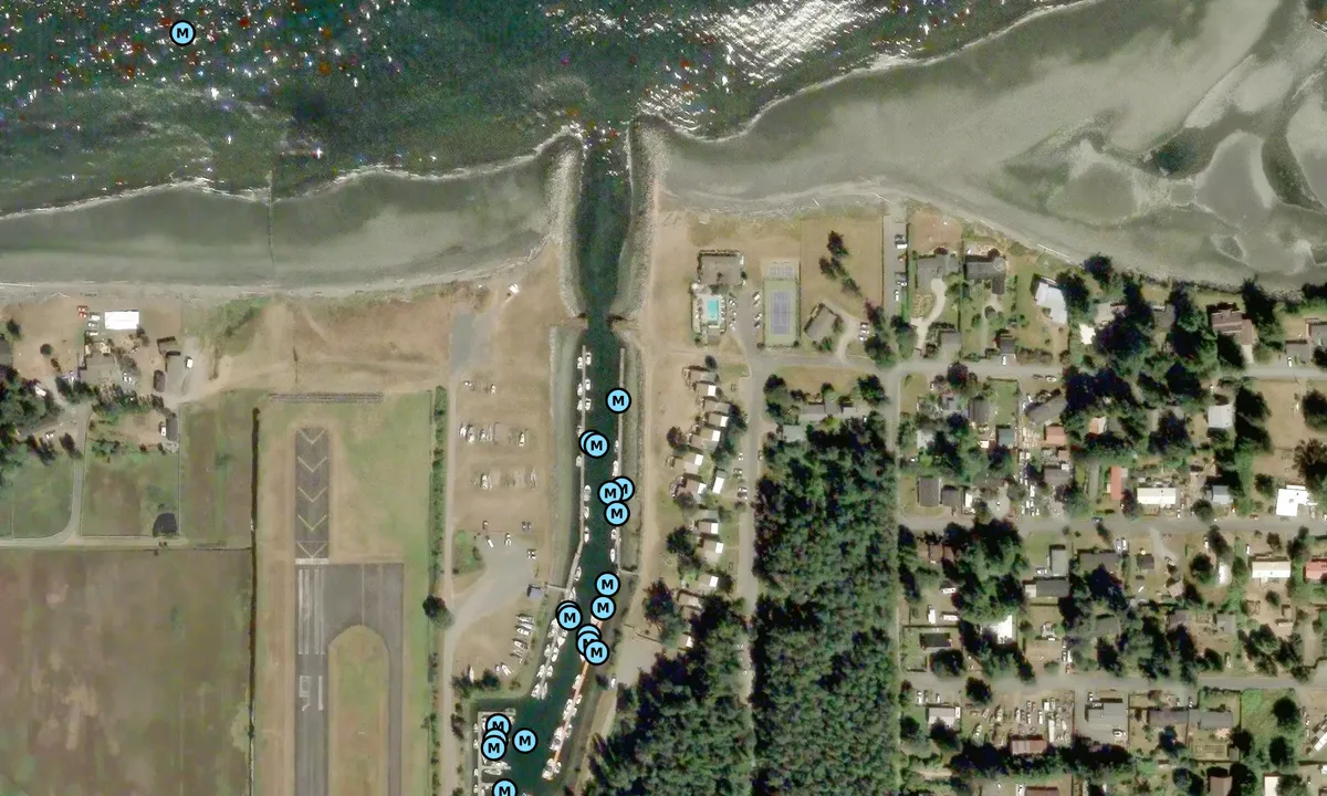 Satelite image of Brandt's Landing Marina