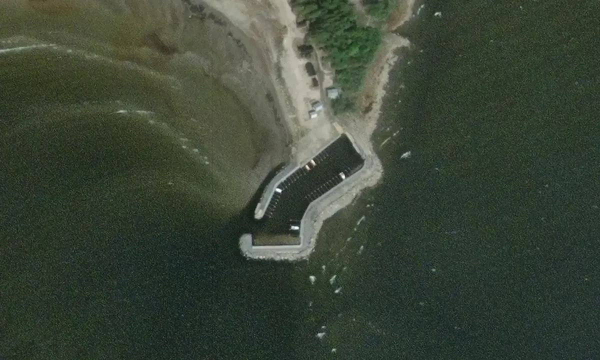 Satelite image of Brännäsets Gästhamn