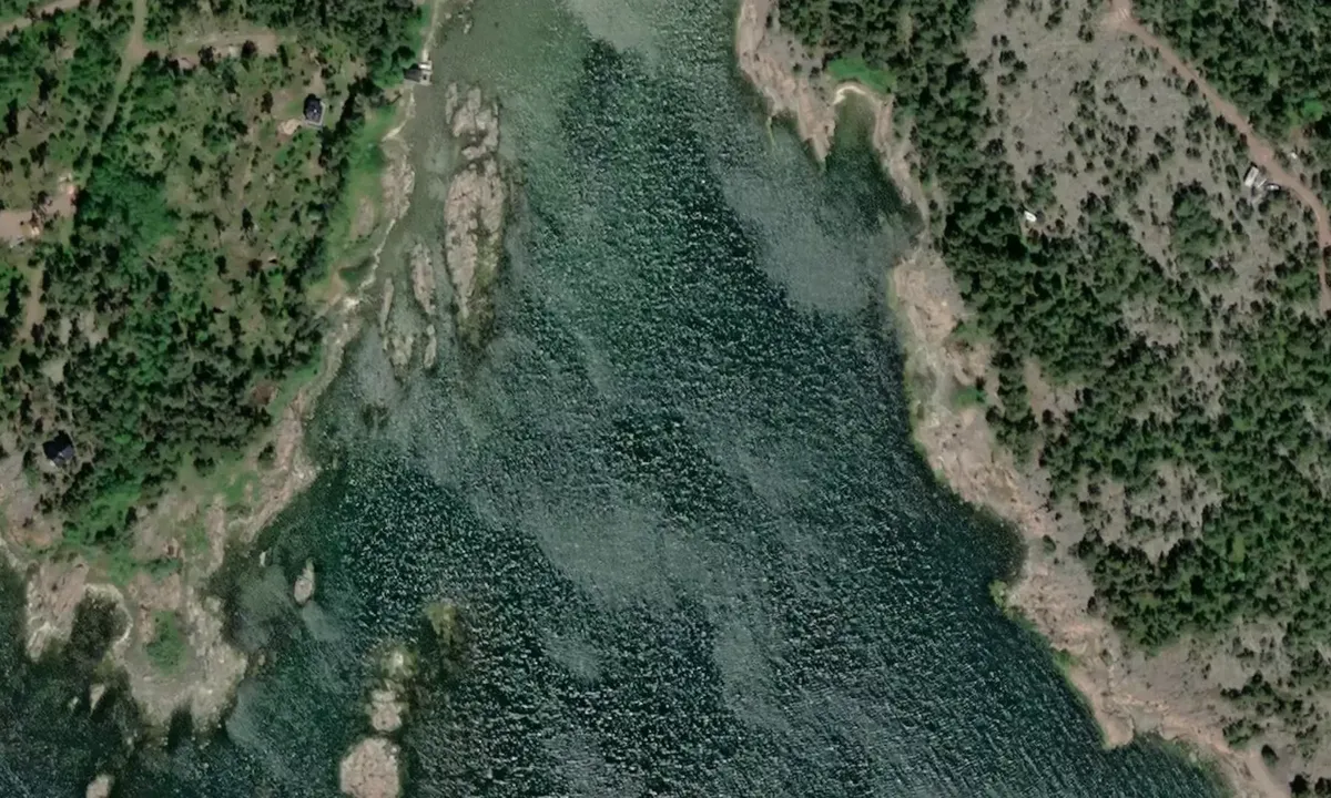 Satelite image of Brännskärsviken
