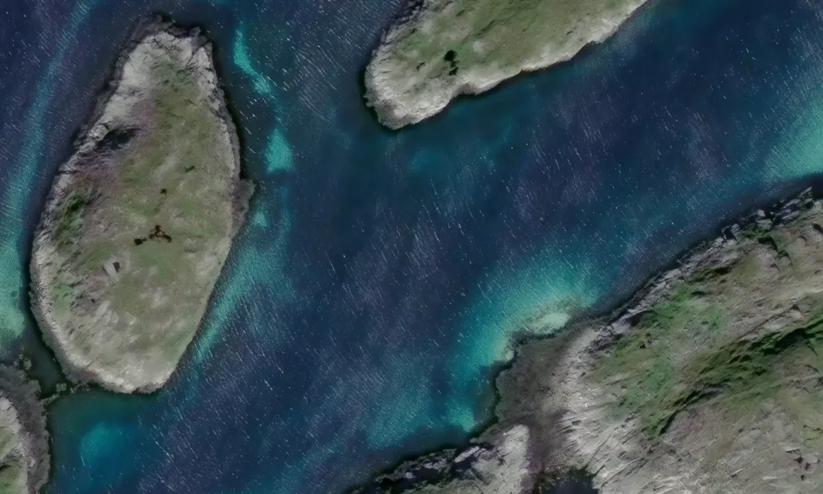 Satelite image of Brattøya