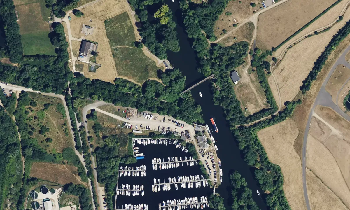 Satelite image of Bray Marina - Maidenhead