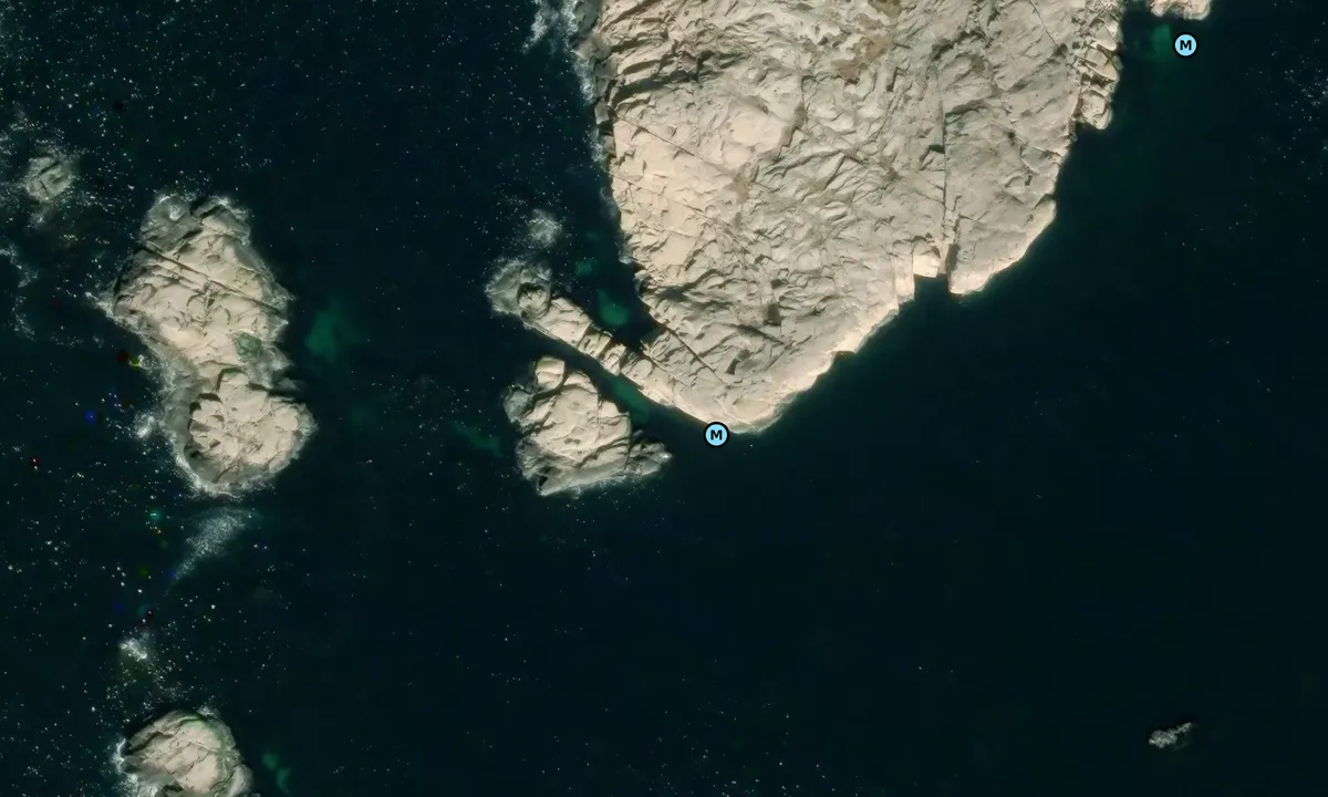 Satelite image of Bredholmen - Gåsö