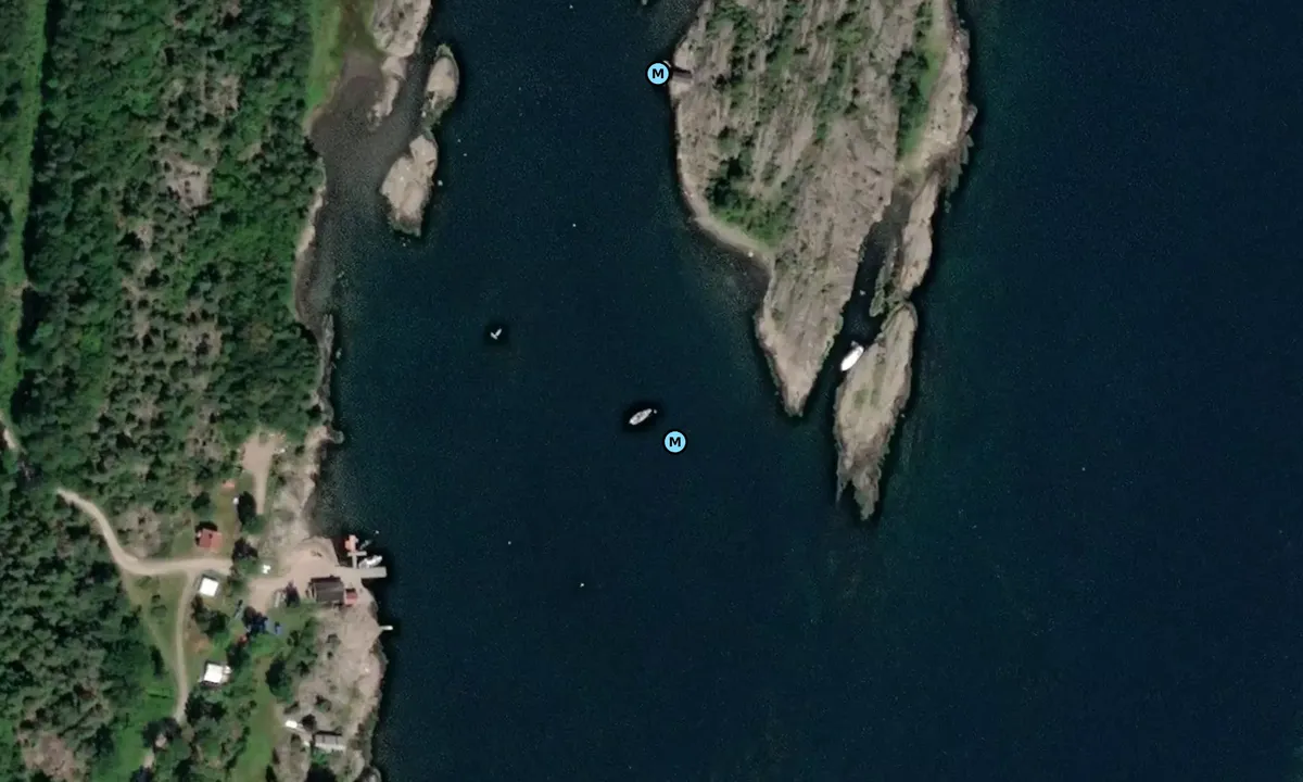 Satelite image of Brendtholmen