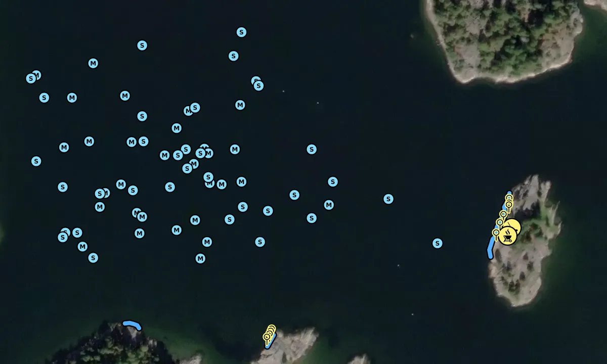 Satelite image of Brennesund - Skipholme - Botnekilen