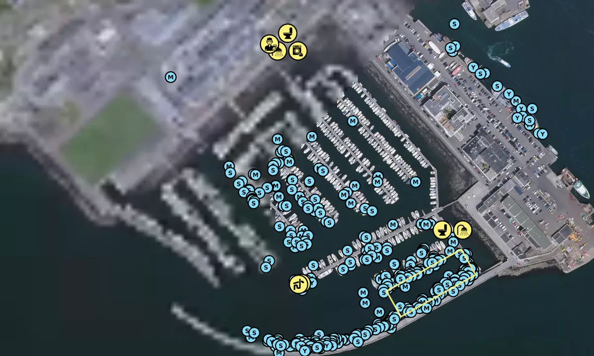 Satelite image of Brest-Marina du Château