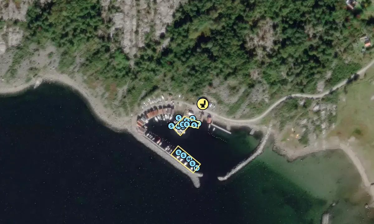 Satelite image of Breviks Fiskehamn