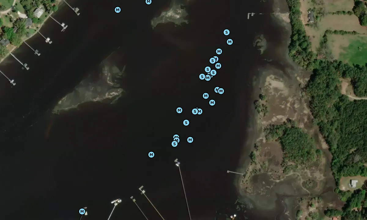 Satelite image of Brickyard Creek - 2