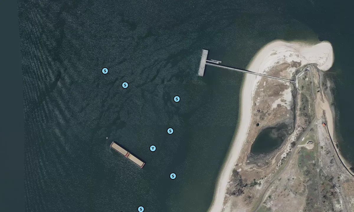 Satelite image of Bridgeport Harbor