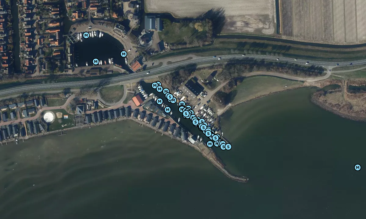 Satelite image of Broekerhaven