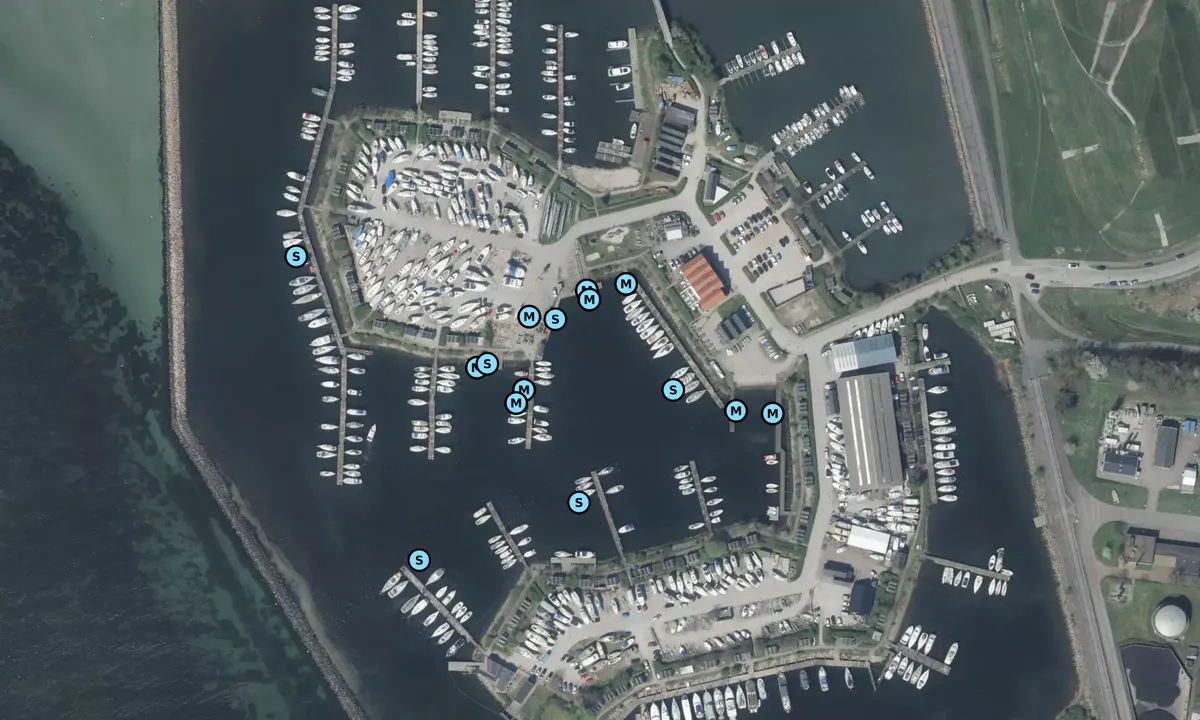 Satelite image of Brøndby Havn