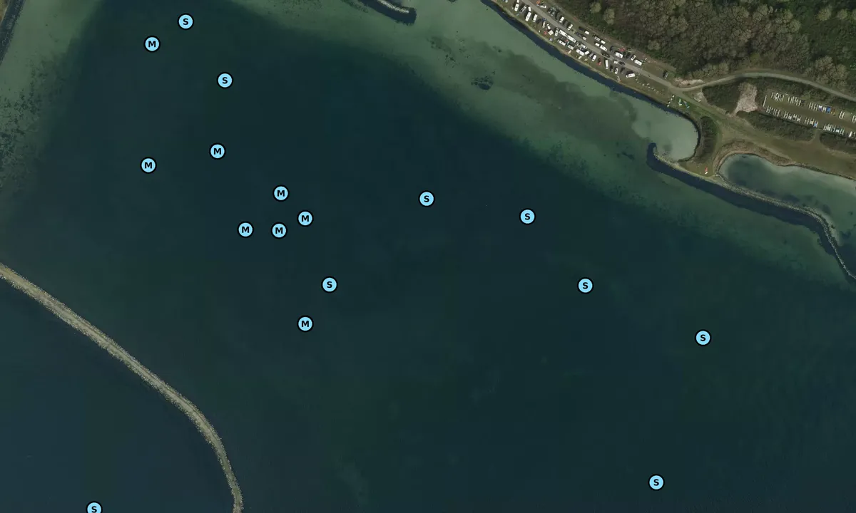 Satelite image of Brouwersdam