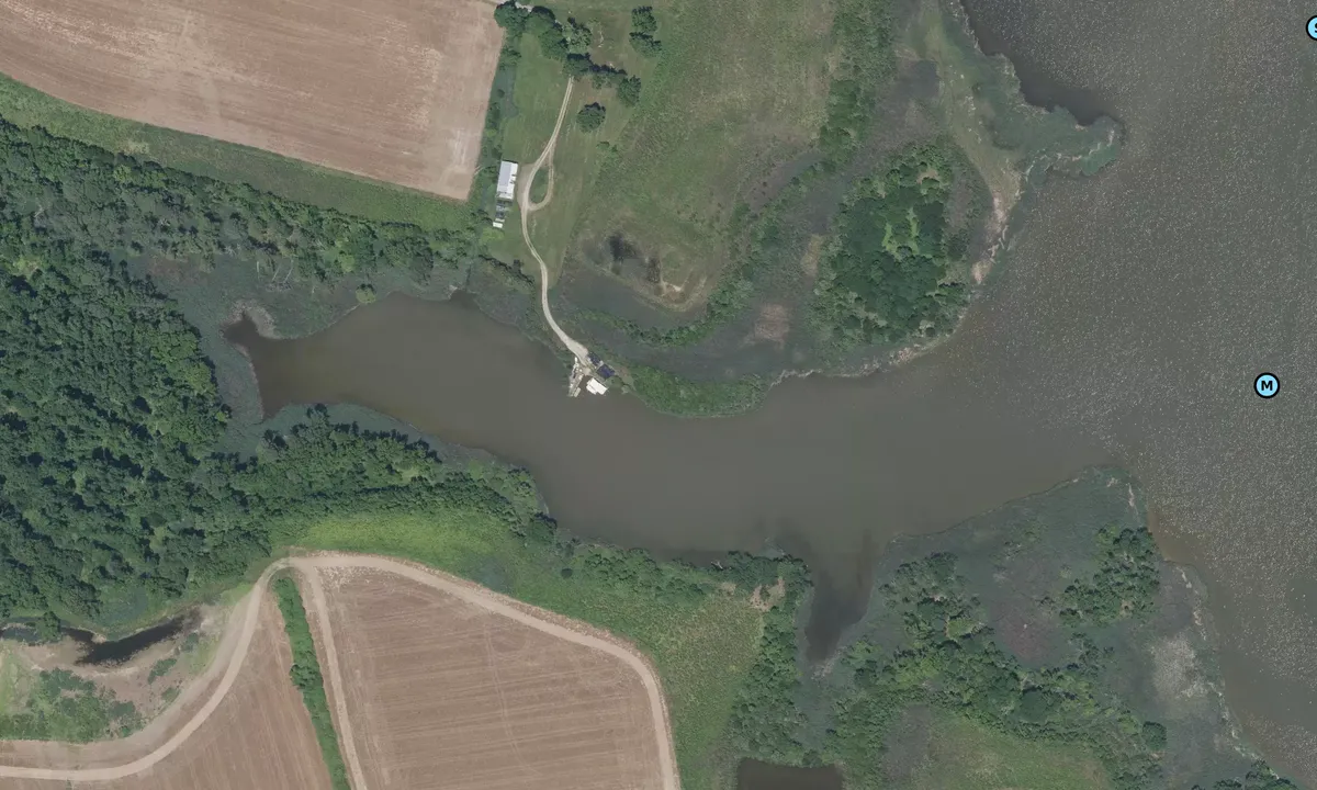 Satelite image of Browns Cove