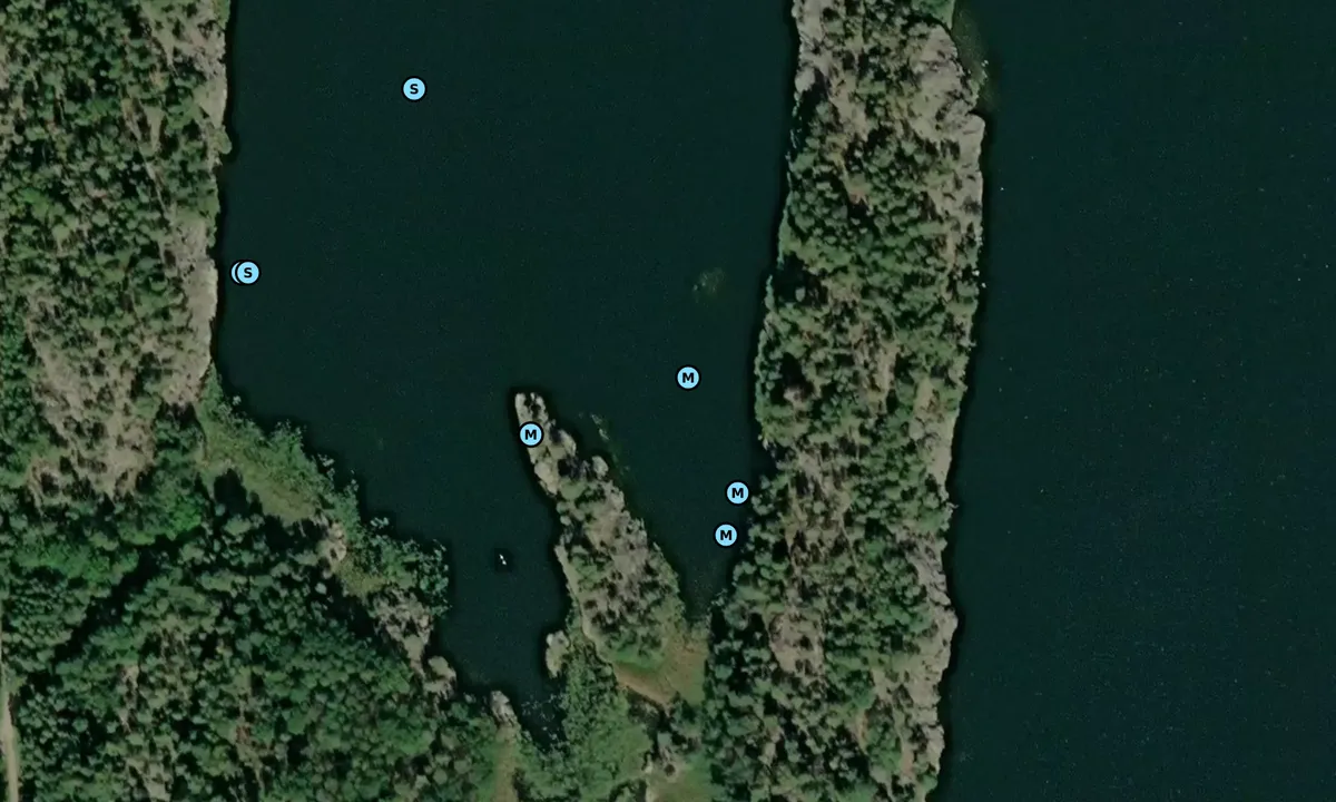 Satelite image of Bruksviken - Nynäshamn
