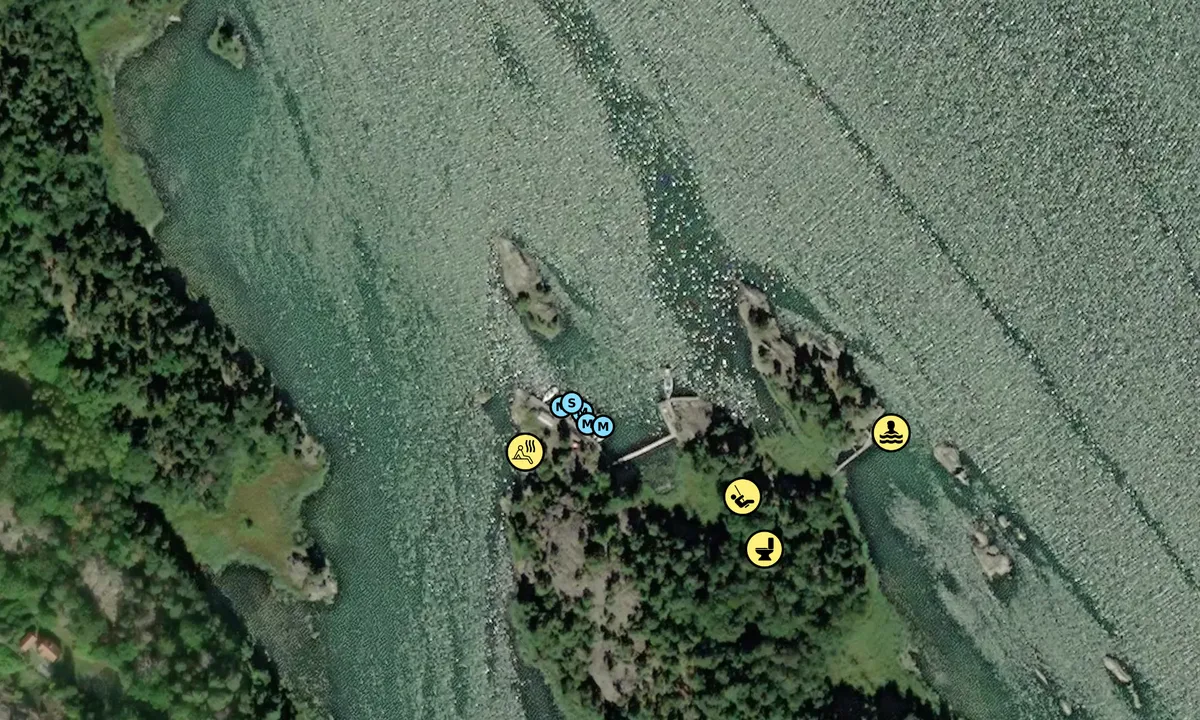Satelite image of Brunskär