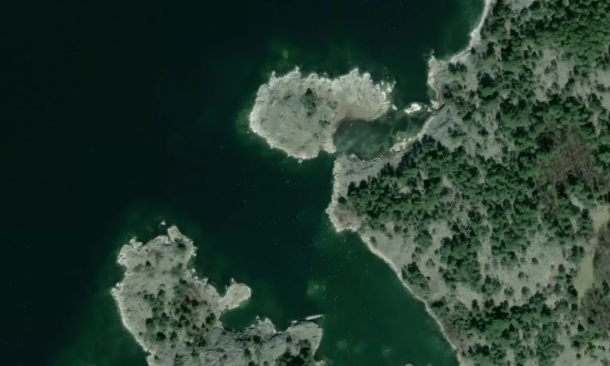 Satelite image of Brunskär - Nämdö