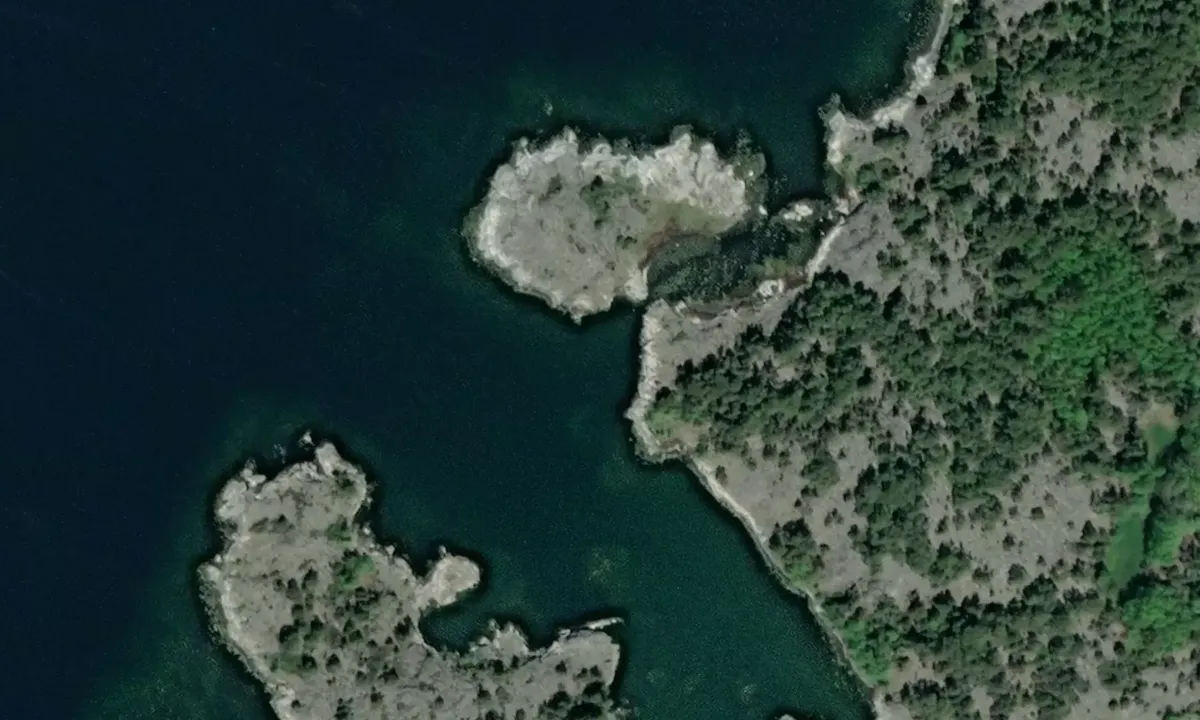 Satelite image of Brunskär - Nämdö