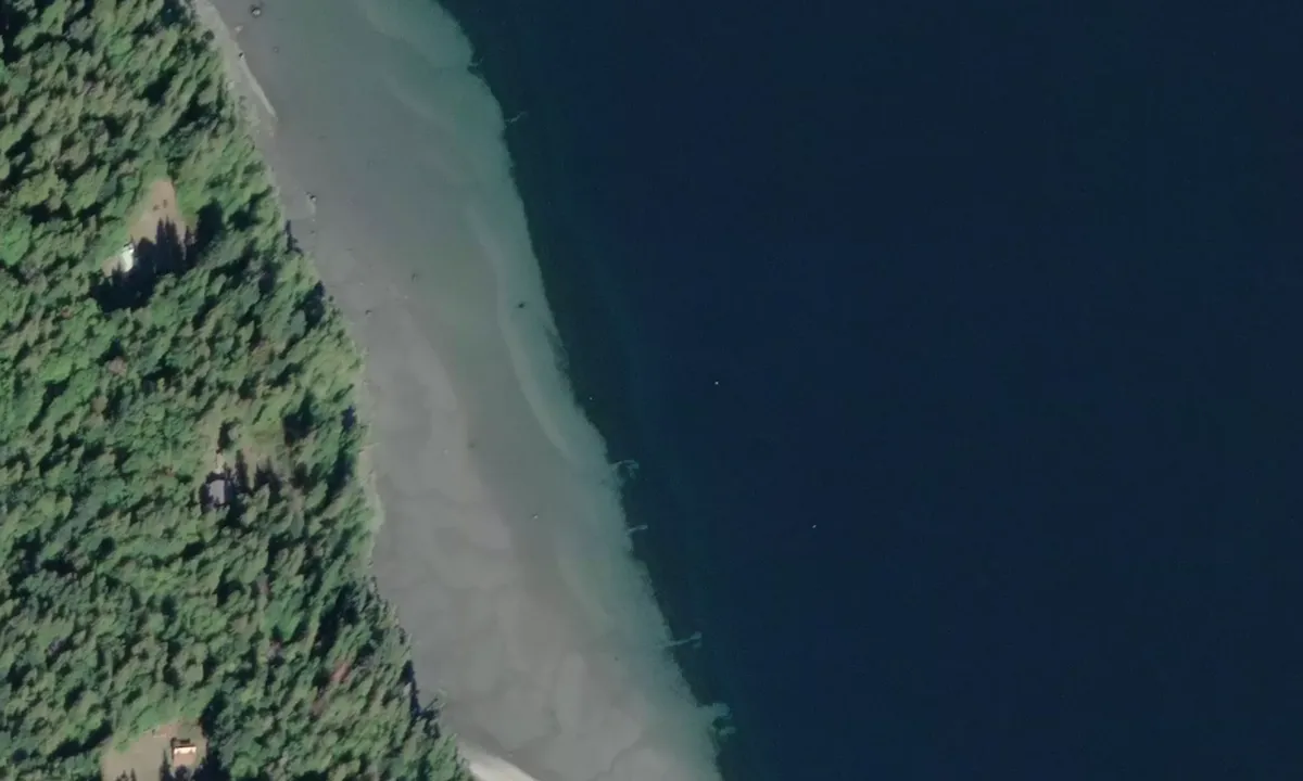 Flyfoto av Bucaneer Bay