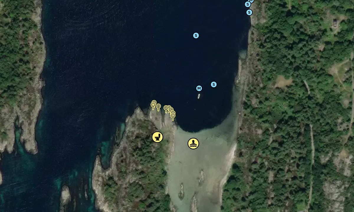 Satelite image of Buholmen