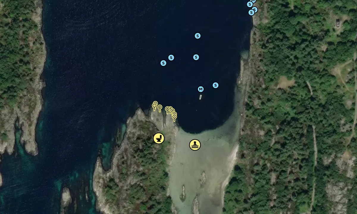 Satelite image of Buholmen