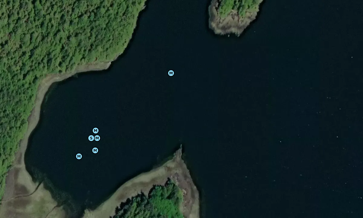 Satelite image of Burnett Inlet