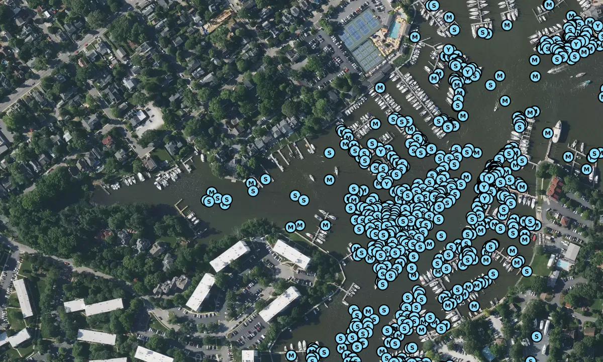 Satelite image of Burnside 