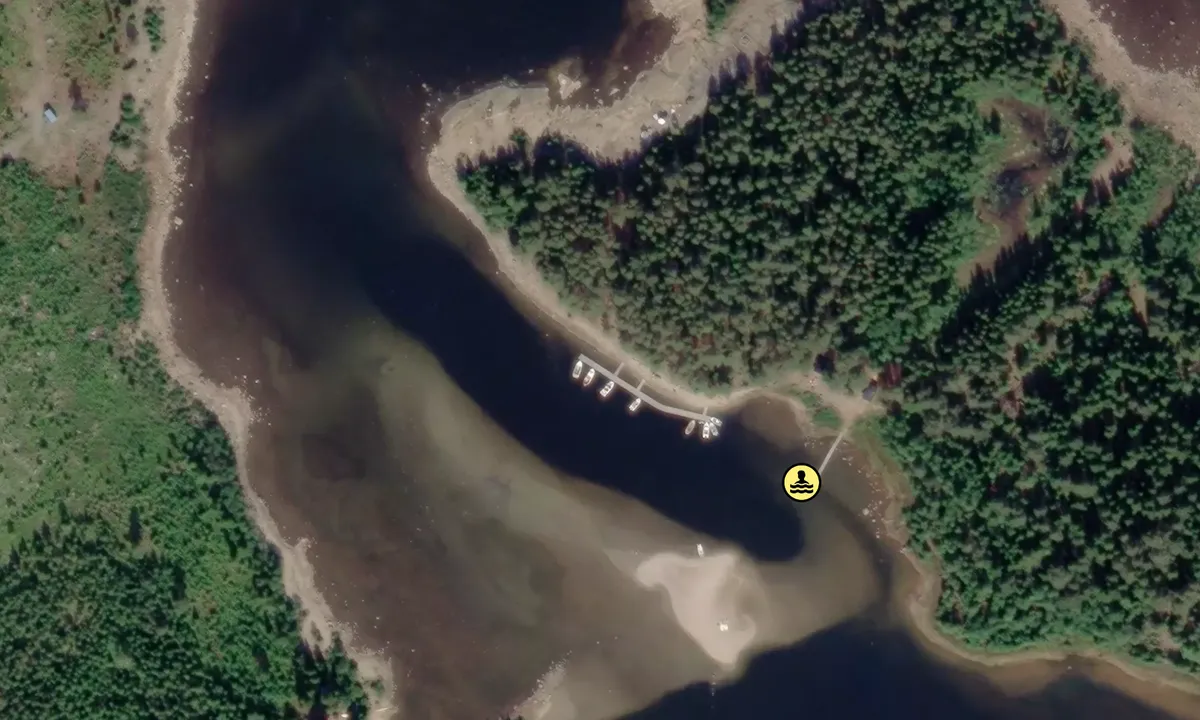 Satelite image of Burvikshällorna