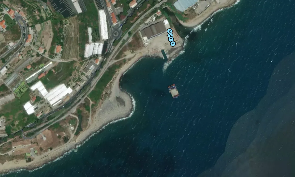 Satelite image of Bussana